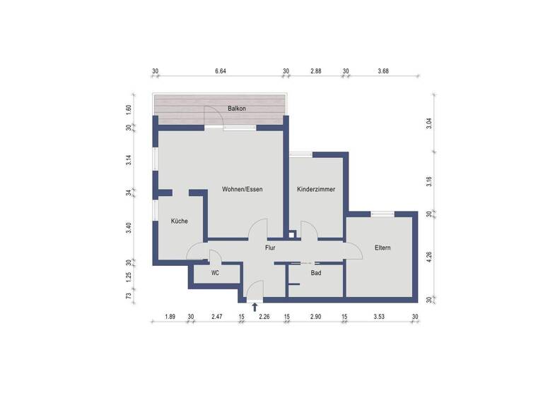 Wohnung zum Kauf 249.000 € 3 Zimmer 86,4 m² Gartenstadt Ludwigshafen am Rhein 67067