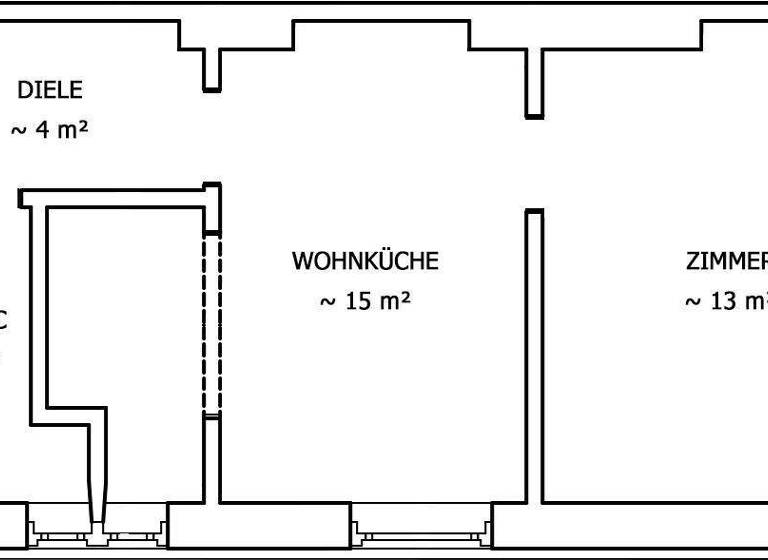 Wohnung zur Miete 536 € 2 Zimmer 39,1 m² 1. Geschoss Dieselweg 21 - 23 Liebenau Graz 8041