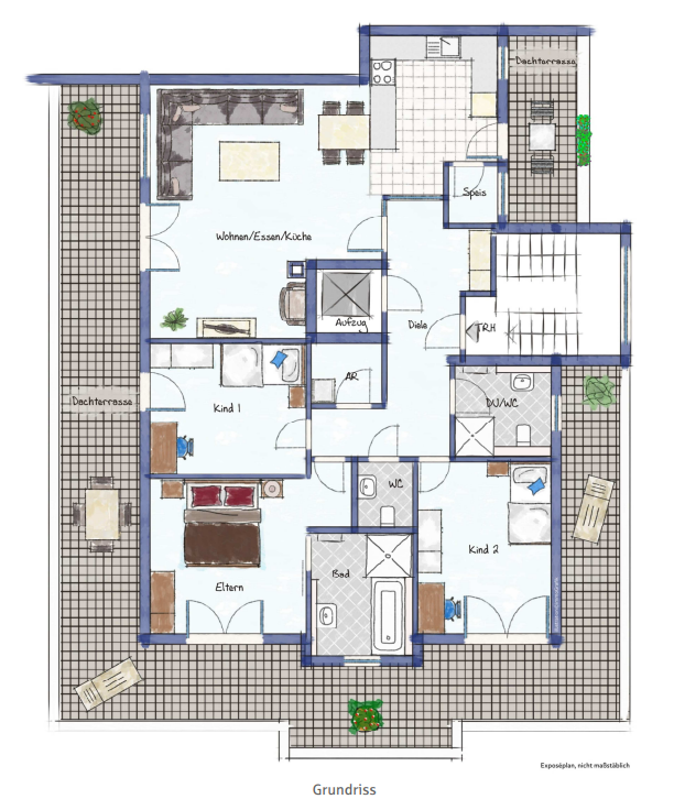 Penthouse zum Kauf provisionsfrei 789.000 € 4,5 Zimmer 132 m²<br/>Wohnfläche 2.<br/>Geschoss Herzogenaurach 6 Herzogenaurach 91074