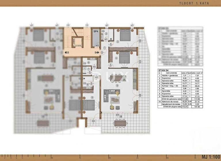 Wohnung zum Kauf 883.500 € 4 Zimmer 1. Geschoss Rovinj 52210