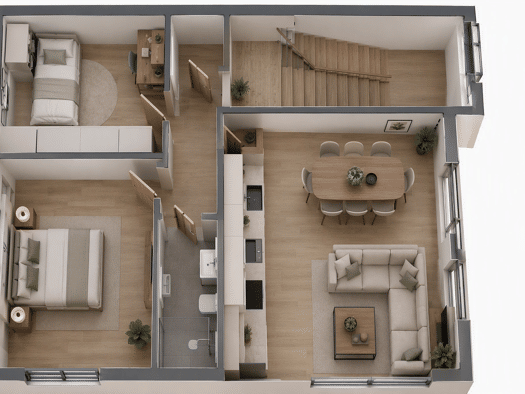 Wohnung zur Miete 455 € 3 Zimmer 69 m² Geschoss 4/4 frei ab 01.10.2026 Bodelschwinghplatz 4 Wehringhausen Mitte 58089