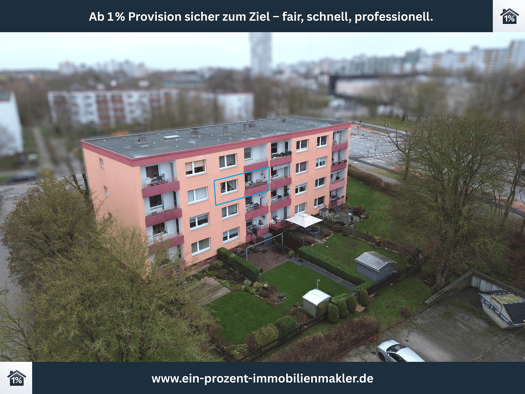 Wohnung zum Kauf 195.000 € 3 Zimmer 65 m² 2. Geschoss Mettenhof Kiel 24109