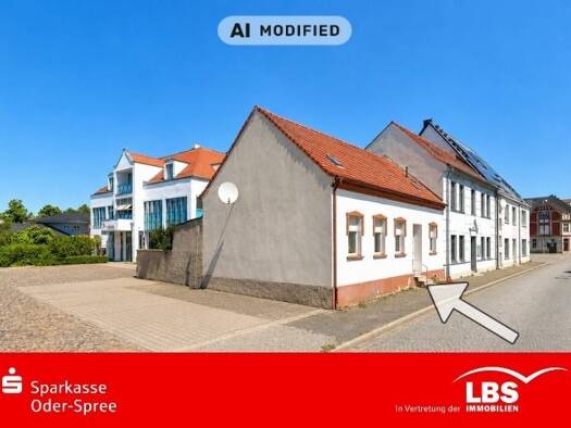 Einfamilienhaus zum Kauf provisionsfrei 119.000 € 3 Zimmer 105,5 m² 179 m² Grundstück frei ab sofort Eisenhüttenstadt Eisenhüttenstadt 15890