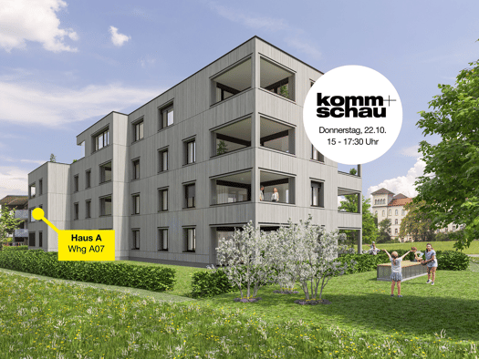 Wohnung zum Kauf - Erstbezug 534.000 € 3 Zimmer 67,7 m² 1. Geschoss Pappelweg Lochau 6911