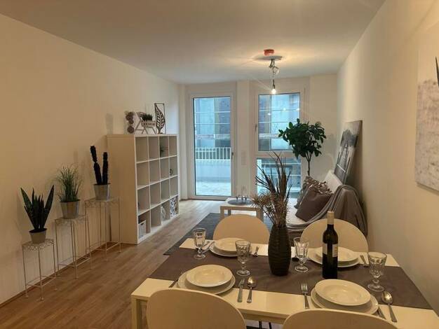 Wohnung zur Miete - Erstbezug 993 € 3 Zimmer 66,1 m² 2. Geschoss Simmeringer Hauptstraße 153--155 Wien 1110