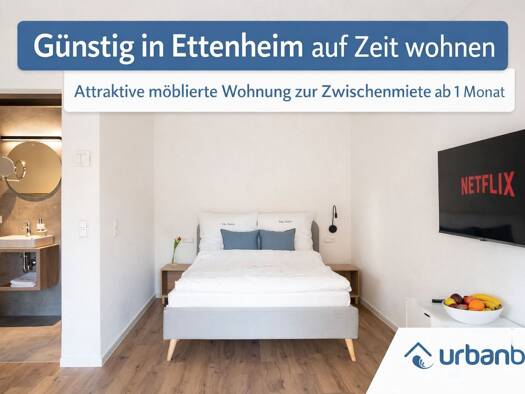 Studio zur Miete auf Zeit 810 € 1 Zimmer 35 m² frei ab 01.01.2027 Hauptstraße 0 Münchweier Ettenheim Münchweier 77955