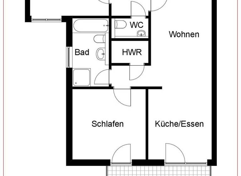 Wohnung zur Miete 1.050 € 3 Zimmer 72 m² 1. Geschoss frei ab 01.07.2026 Frankenbach Heibronn 74078