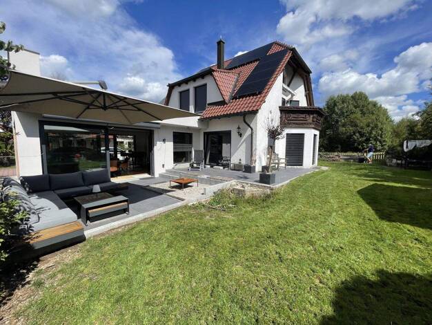 Einfamilienhaus zum Kauf provisionsfrei 1.095.000 € 7 Zimmer 290 m² 630 m² Grundstück Mimberg Burgthann 90559