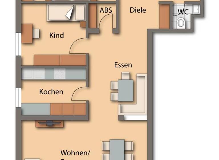 Wohnung zum Kauf 230.900 € 3 Zimmer 100,4 m² Berg 92348