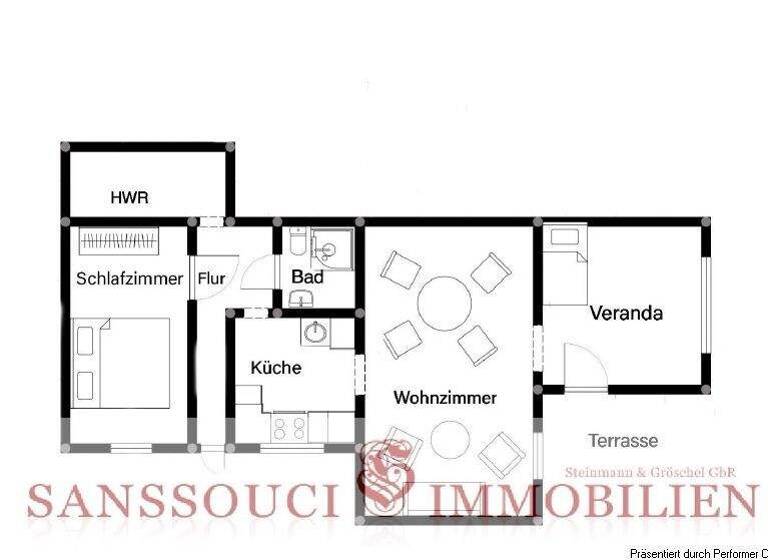 Einfamilienhaus zum Kauf 195.000 € 2 Zimmer 55 m² 351 m² Grundstück Grünau Berlin 12527