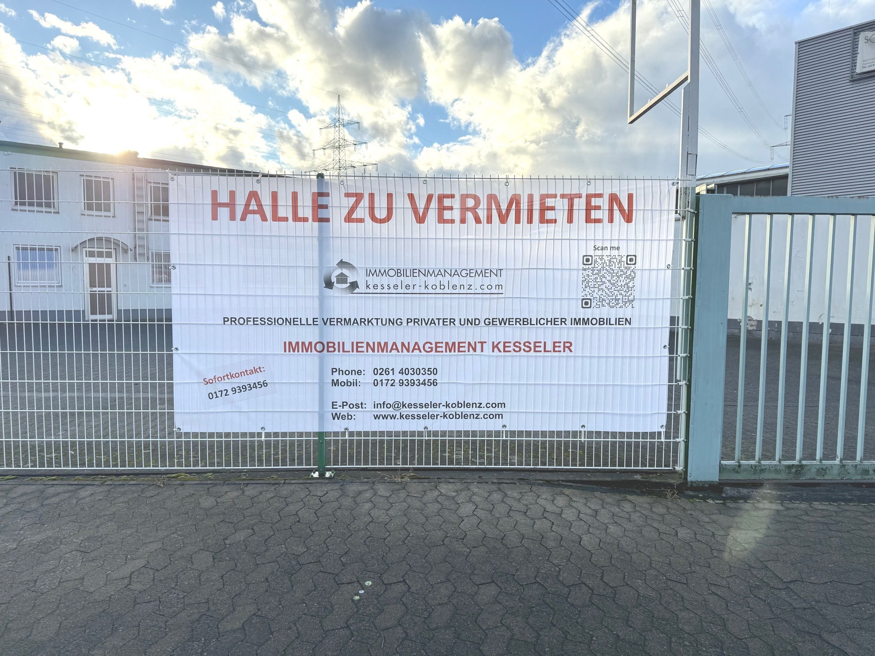 Halle/Industriefläche zur Miete 2.400 € 230 m²<br/>Lagerfläche Kesselheim 1 Koblenz 56070