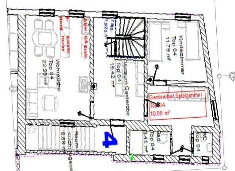 Wohnung zur Miete 1.490 € 4 Zimmer 129 m² 1. Geschoss Frohsdorf 2821