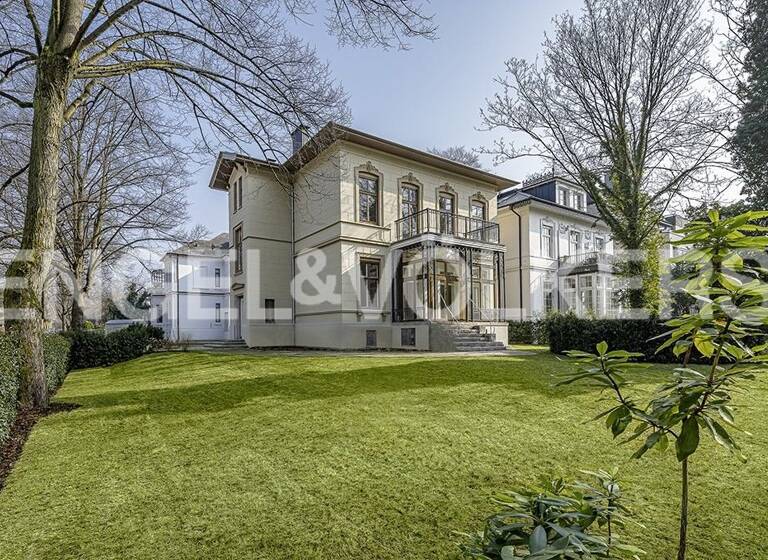 Villa zum Kauf 8.900.000 € 14 Zimmer 413 m²<br/>Wohnfläche 979 m²<br/>Grundstück Uhlenhorst Hamburg 22085
