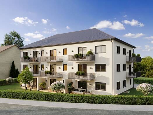 Wohnung zum Kauf - Erstbezug 359.000 € 2 Zimmer 43,7 m² 2. Geschoss Poing Poing 85586