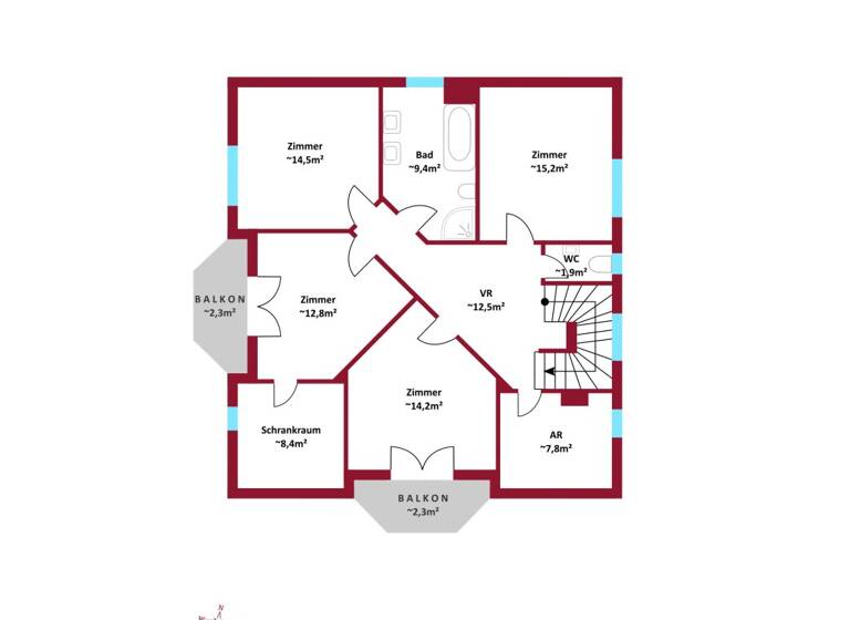 Haus zum Kauf 939.000 € 177 m² 704 m² Grundstück Wiener Neudorf 2351