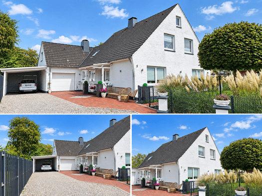 Einfamilienhaus zum Kauf 675.000 € 6 Zimmer 140 m² 1.123 m² Grundstück Bahnhofstraße 1 Tating 25881