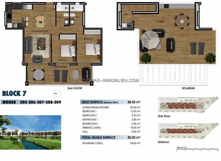 Penthouse zum Kauf 315.000 € 3 Zimmer 88 m² Los Alcazares 30710