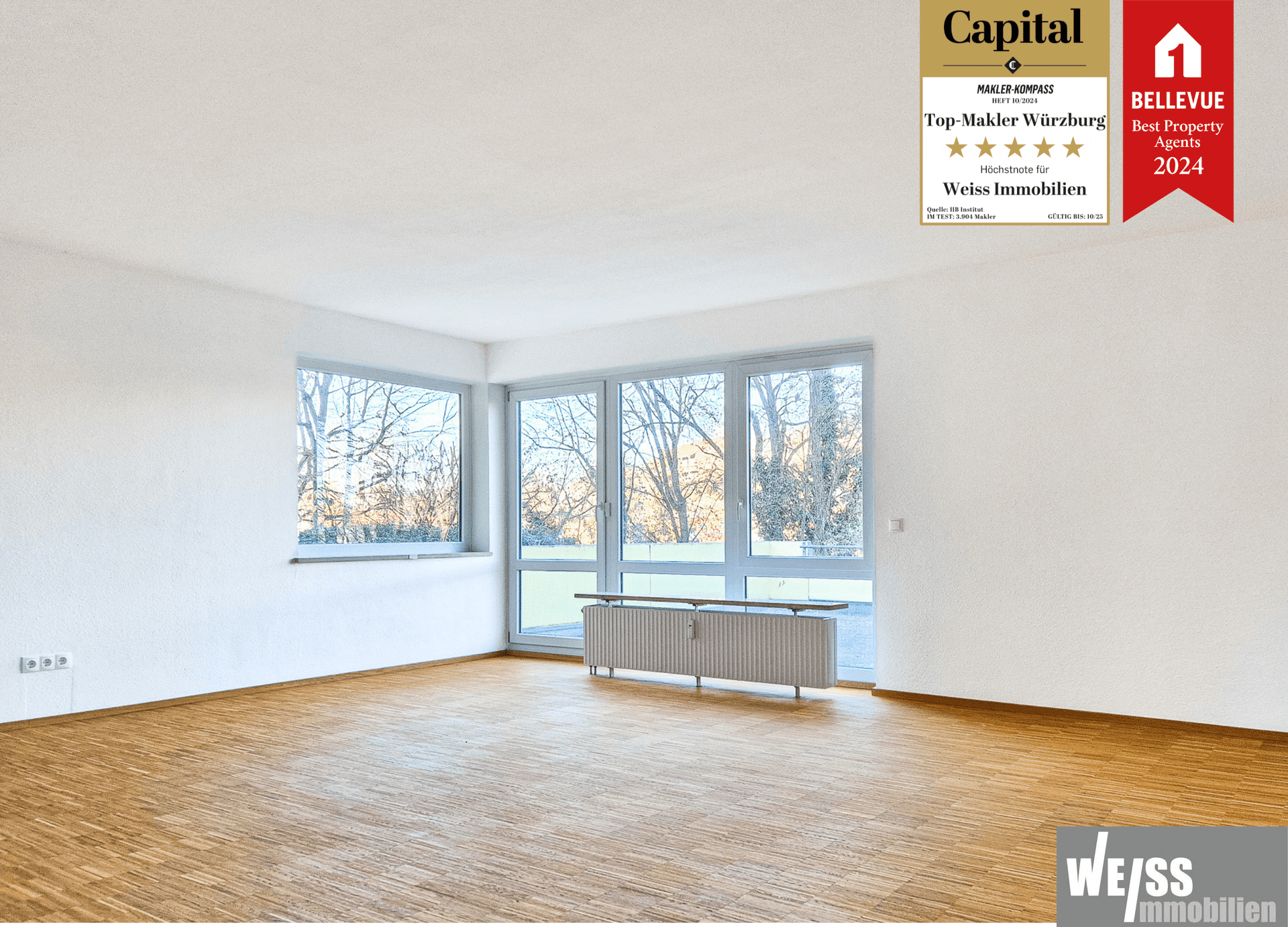 Wohnung zum Kauf 362.500 € 3 Zimmer 111 m²<br/>Wohnfläche 1.<br/>Geschoss Hauptstraße 82 Gerbrunn 97218