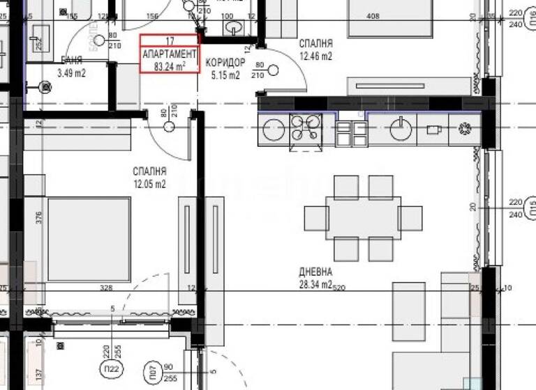 Studio zum Kauf 212.145 € 3 Zimmer 101,8 m² Sofia