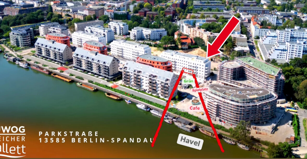 Studio zur Miete 1.350 € 2 Zimmer 52 m²<br/>Wohnfläche 1.<br/>Geschoss Parkstr. 29 Hakenfelde Berlin 13585