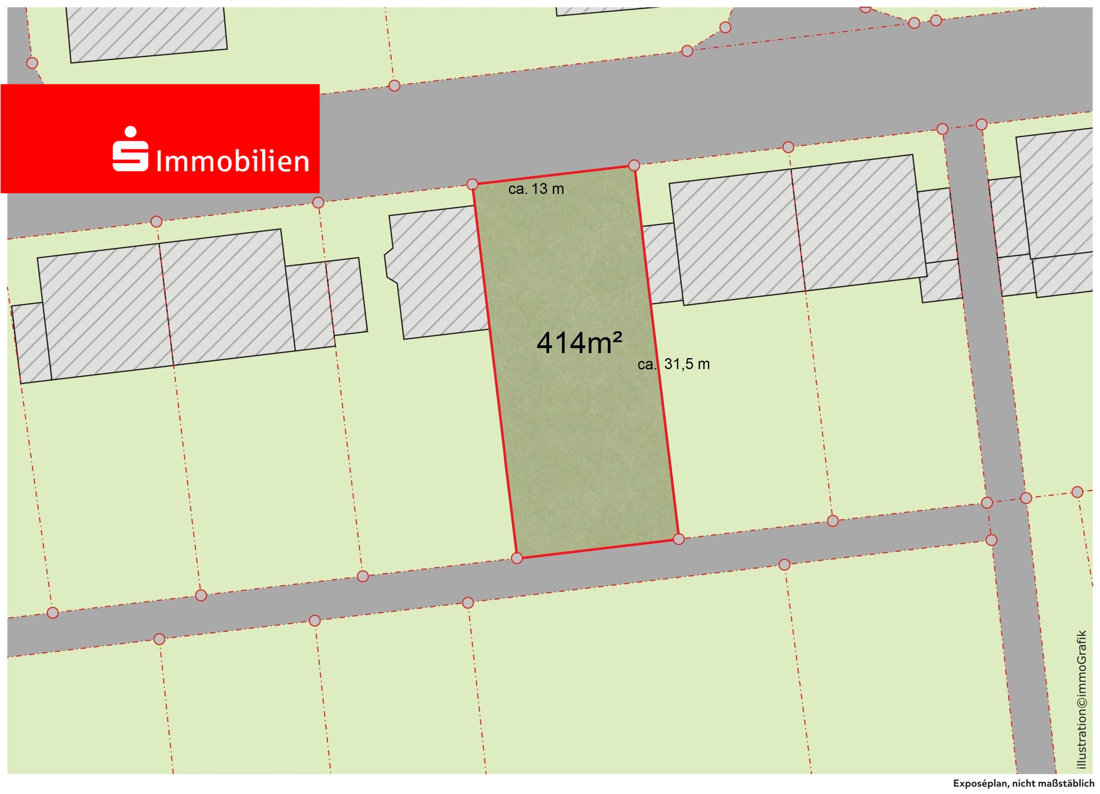 Grundstück zum Kauf 150.000 € 414 m²<br/>Grundstück Babenhausen Babenhausen 64832