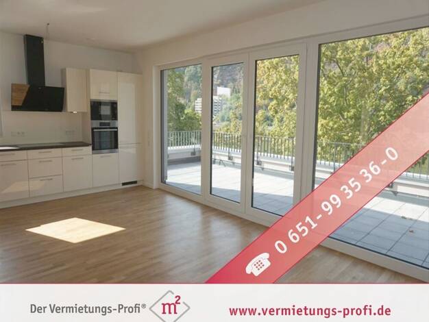 Penthouse zur Miete 1.455 € 3 Zimmer 91,9 m² frei ab sofort Trier-Nord Trier 54292