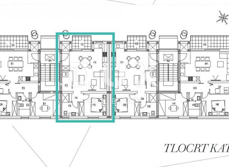 Wohnung zum Kauf 195.500 € 2 Zimmer 61 m² 1. Geschoss Zminj