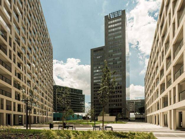 Wohnung zur Miete 1.100 € 2 Zimmer 52,4 m² Donau City Straße 12 Wien 1220