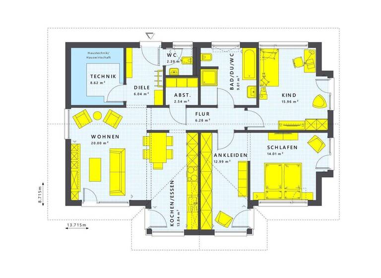 Bungalow zum Kauf 540.000 € 4 Zimmer 101 m² 400 m² Grundstück Brieskow-Finkenheerd 15295