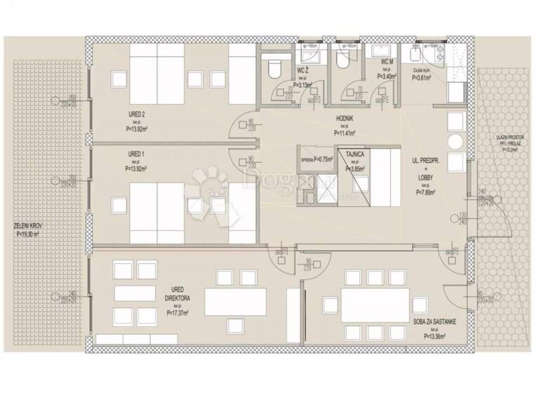 Büro zum Kauf 497.200 € 6 Zimmer Znjan - Stobrec