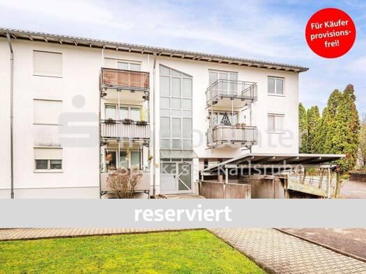 Wohnung zum Kauf provisionsfrei 239.000 € 2 Zimmer 64,6 m² Ettlingenweier Ettlingen / Ettlingenweier 76275