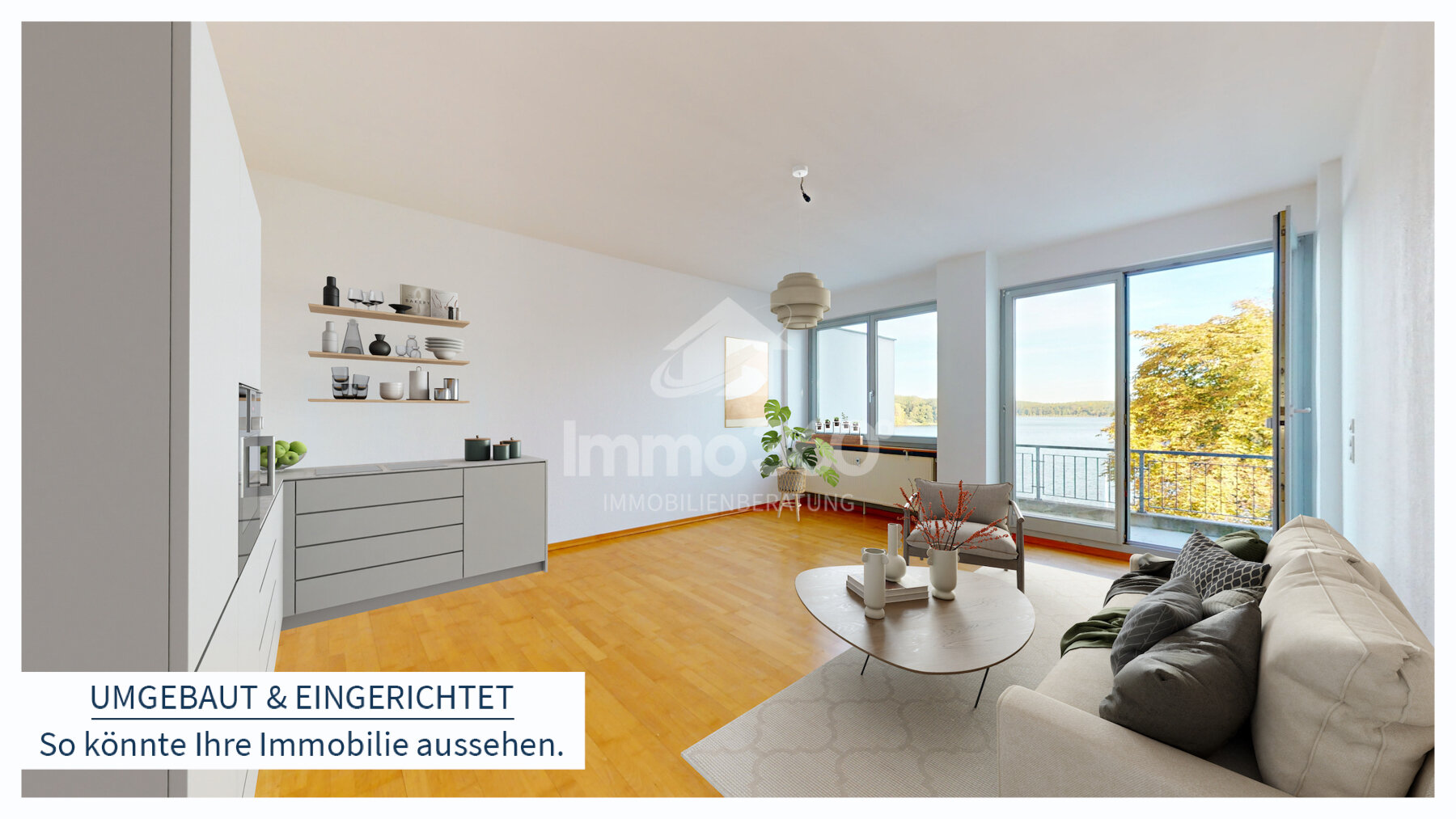 Wohnung zum Kauf 399.000 € 3 Zimmer 67 m²<br/>Wohnfläche 3.<br/>Geschoss Neu Fahrland Potsdam 14476