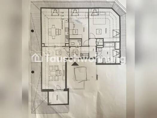 Wohnung zur Miete Tauschwohnung 1.420 € 3 Zimmer 94 m² 4. Geschoss Nördliche Innenstadt Potsdam 14467