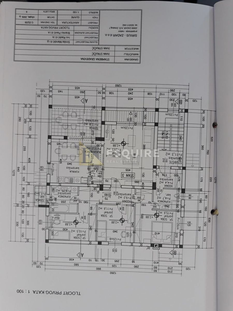 Wohnung zur Miete 1.200 € 4 Zimmer 130 m²<br/>Wohnfläche 1.<br/>Geschoss Kozino