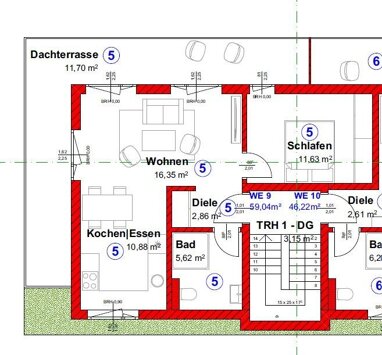 Studio zur Miete 700 € 2 Zimmer 60 m² frei ab 01.02.2025 Von-Hatzfeld-Straße 9 Weisweiler Eschweiler 52249