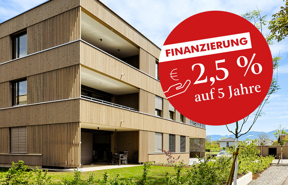 Wohnung zum Kauf provisionsfrei 495.000 € 3 Zimmer 78,2 m²<br/>Wohnfläche EG<br/>Geschoss Liebera Fußach 6972