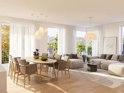 Wohnung zum Kauf - Neubau provisionsfrei 899.000 € 3 Zimmer 138,2 m² Elisabethenhain 22 Bad Vilbel Bad Vilbel 61118