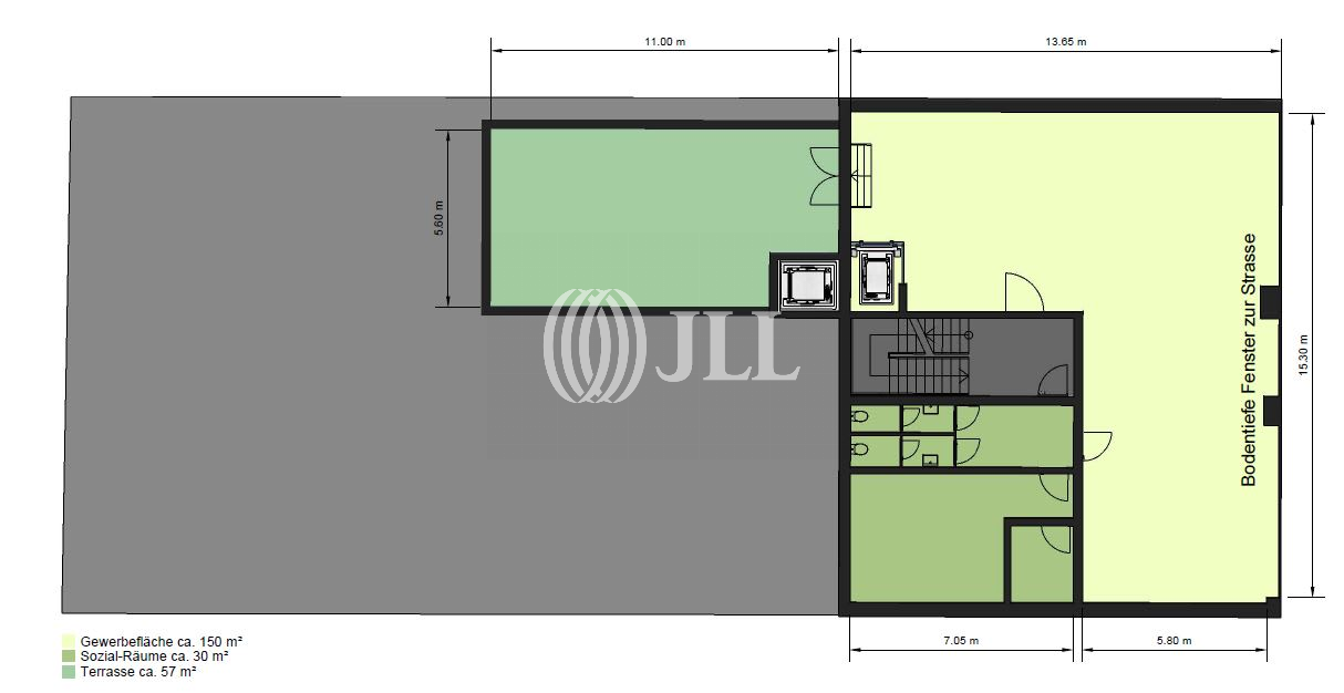 Bürofläche zur Miete provisionsfrei 180 m²<br/>Bürofläche Östliche Oberstadt (L - O) Mannheim 68161