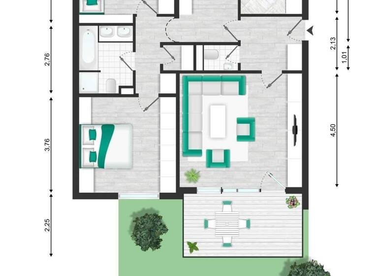 Wohnung zum Kauf 354.000 € 3,5 Zimmer 91 m² EG frei ab 31.12.2026 Fischbach Friedrichshafen 88048