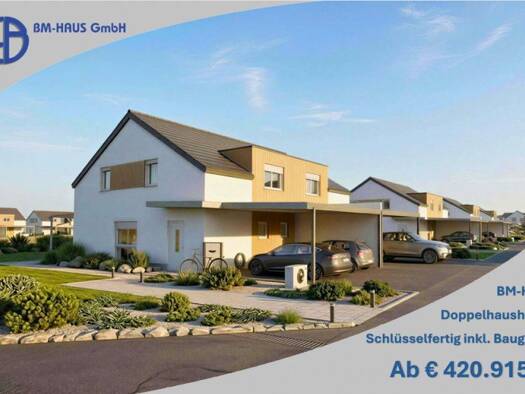 Doppelhaushälfte zum Kauf provisionsfrei 420.915 € 4 Zimmer 109 m² 395 m² Grundstück St. Andrä 9431