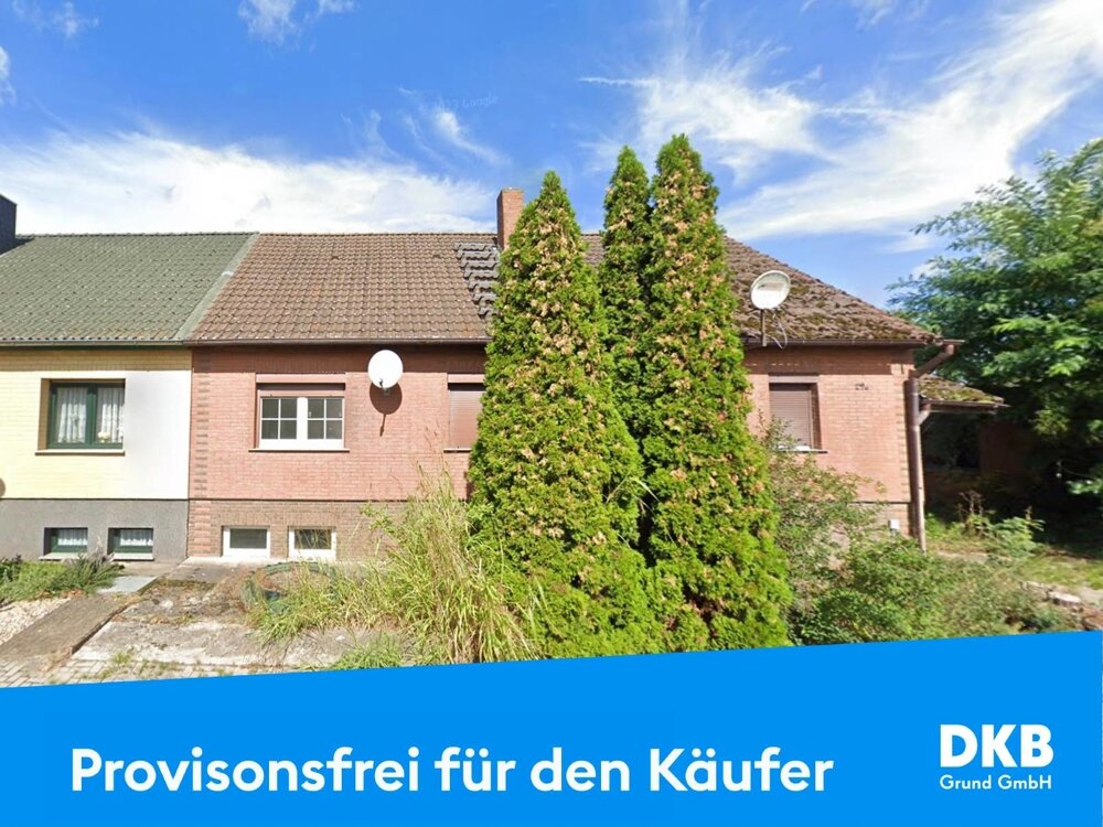 Doppelhaushälfte zum Kauf provisionsfrei 43.000 € 4 Zimmer 97 m²<br/>Wohnfläche 738 m²<br/>Grundstück Lindau Zerbst / Anhalt OT Badewitz 39264