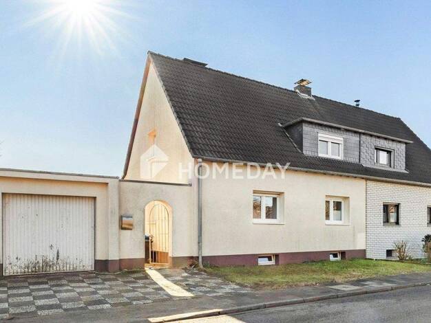 Doppelhaushälfte zum Kauf 398.000 € 4 Zimmer 100 m² 634 m² Grundstück Küppersteg Leverkusen 51373