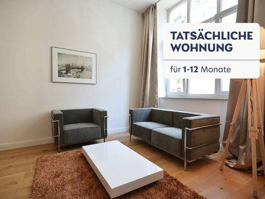 Wohnung zur Miete 2.377 € 2 Zimmer 38 m² 1. Geschoss frei ab sofort Cranachstraße 10 Sachsenhausen Frankfurt am Main 60596