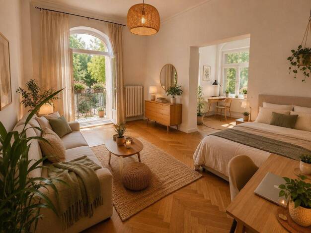 Studio zur Miete auf Zeit 450 € 1 Zimmer 26,4 m² Coburg 96450