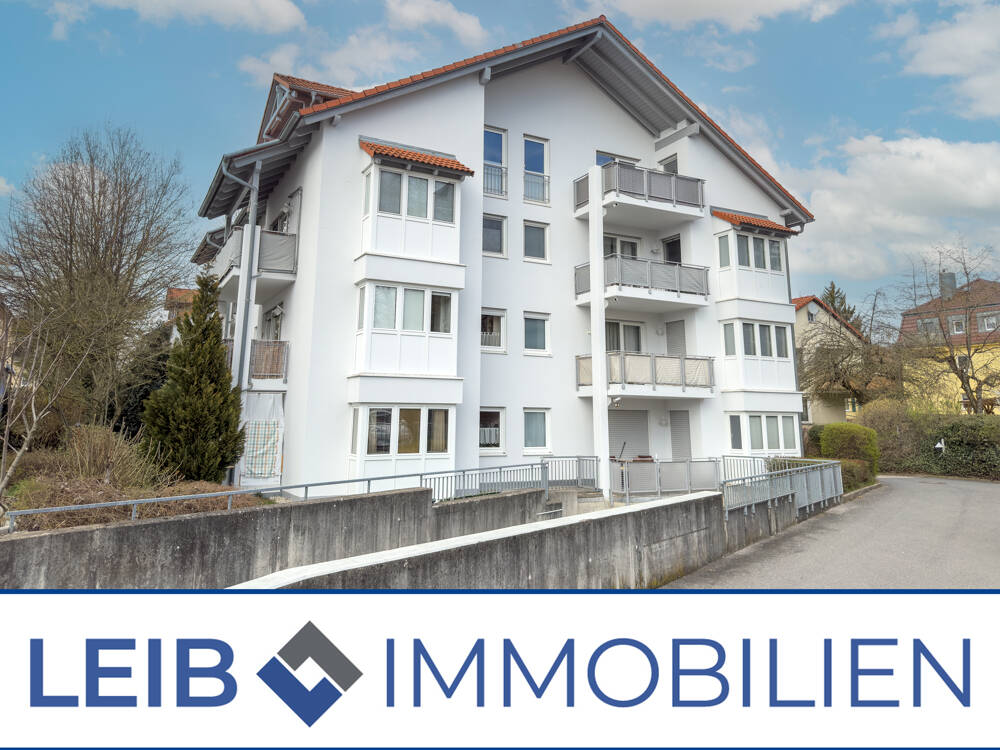 Immobilie in Coburg - Kapitalanlage: 1-Zimmer-Wohnung mit Terrasse und EBK in Coburg - Bild 1
