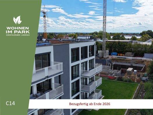 Wohnung zum Kauf - Neubau provisionsfrei 463.900 € 3 Zimmer 89,1 m² 2. Geschoss Am Simontalgraben 23 Langenau 89129