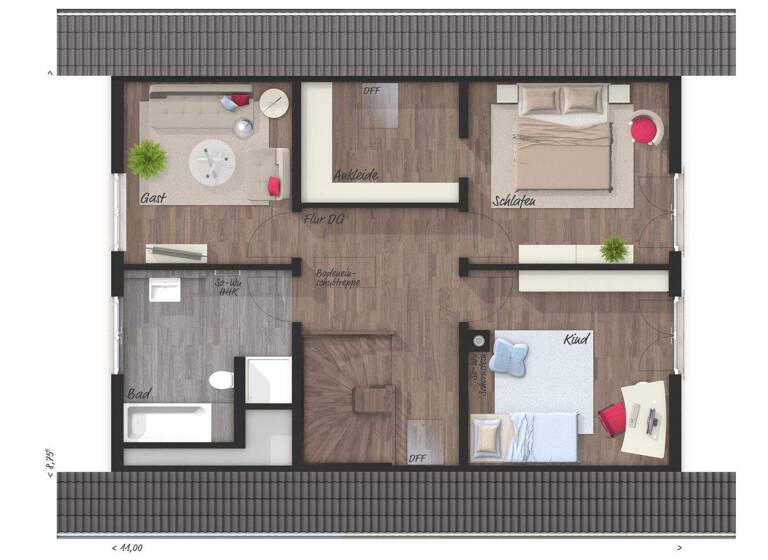 Haus zum Kauf provisionsfrei 293.900 € 4 Zimmer 129 m² Wittersheim Mandelbachtal 66399