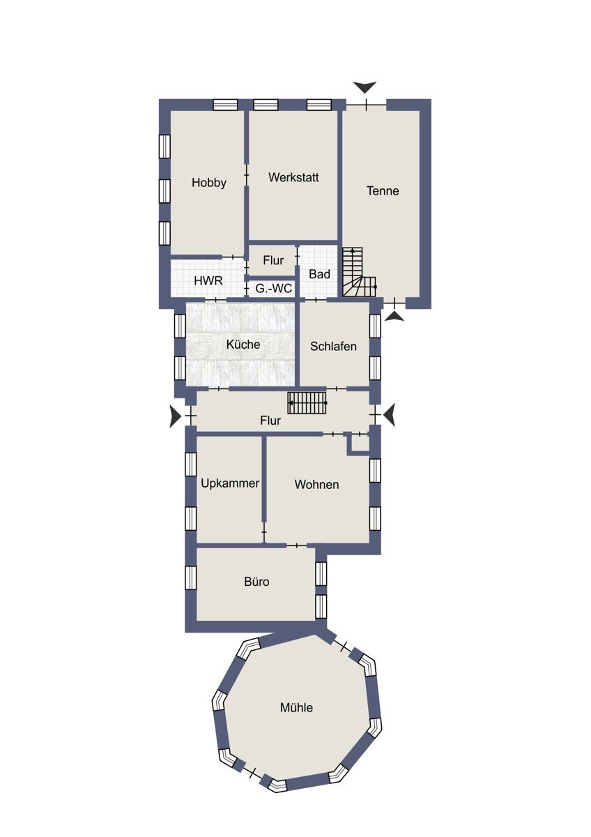 Einfamilienhaus zum Kauf 1.499.000 € 7 Zimmer 307 m²<br/>Wohnfläche 5.701 m²<br/>Grundstück Ostgroßefehn Großefehn 26629