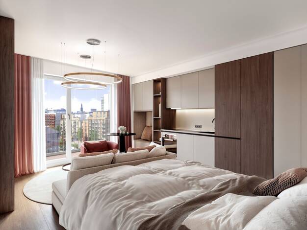 Studio zur Miete 1.763 € 1 Zimmer 49 m² HafenCity HafenCity, Hamburg 20457