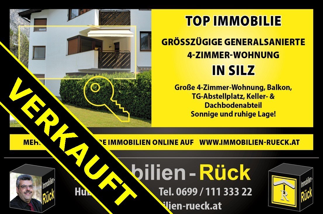 Wohnung zum Kauf 4 Zimmer 108,9 m²<br/>Wohnfläche Oskar-Tamerlweg 8 Silz 6424